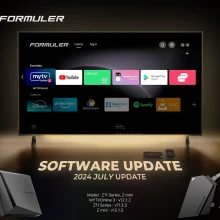 Aktualizácia softvéru Formuler Z mini a série Z11 z roku 2024